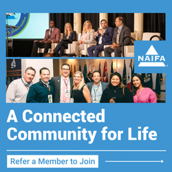 A Connected Community for Life: Refer a Member to NAIFA