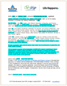 Chapter Partnership Agreement Press Release Template