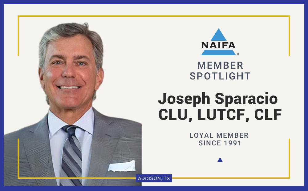 Joseph Sparacio member spotlight