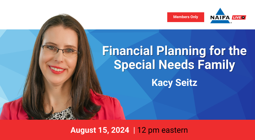Kacy Seitz takes a Deep Dive into Special Needs Planning