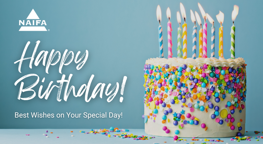Warm wishes to our members celebrating birthday's this month.